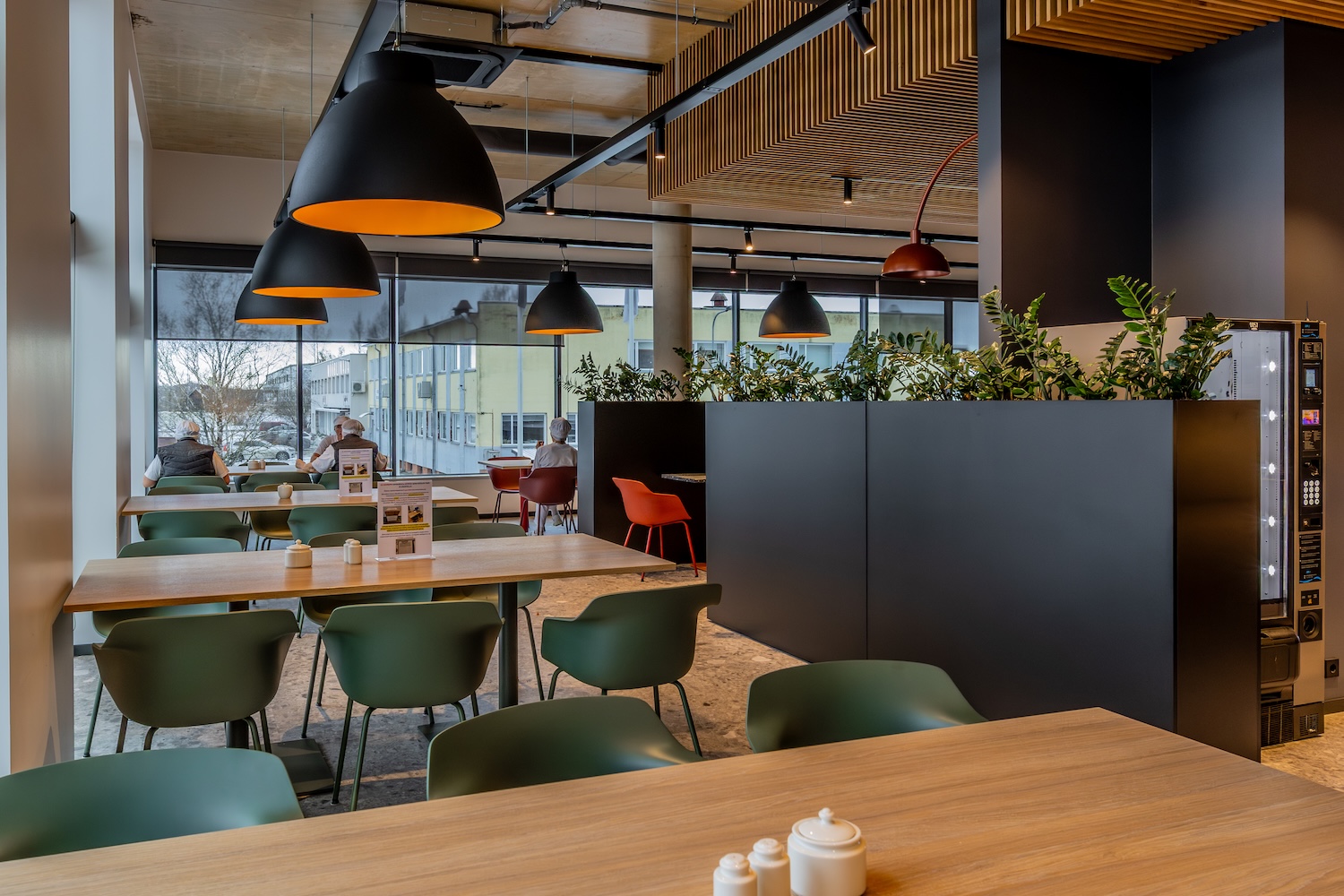 Cristella uue kontorihoone interjöör