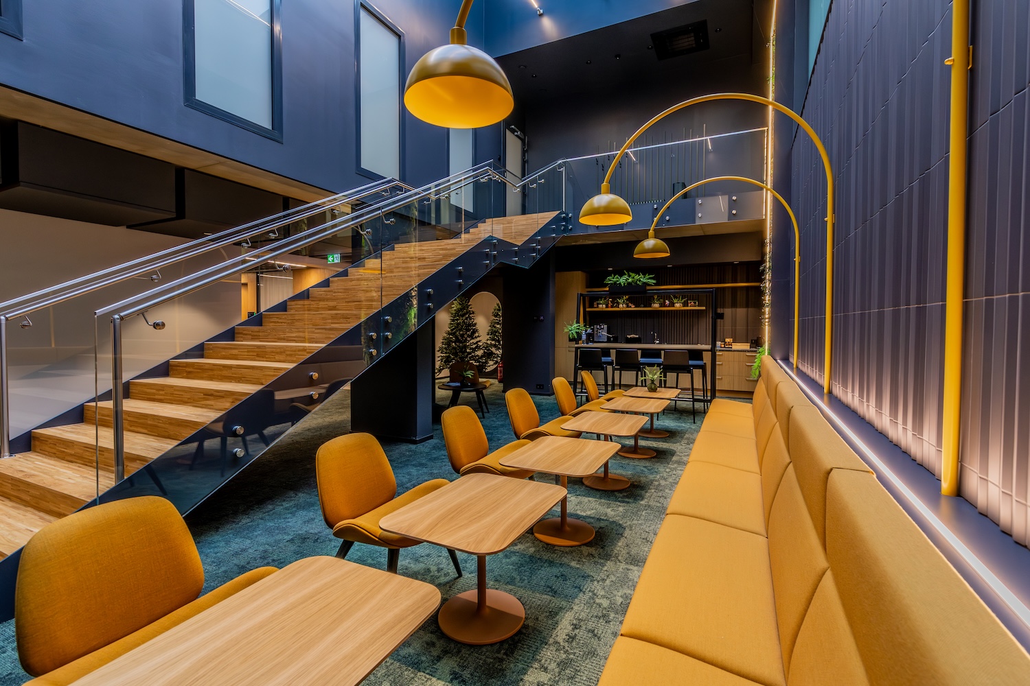 Cristella uue kontorihoone interjöör